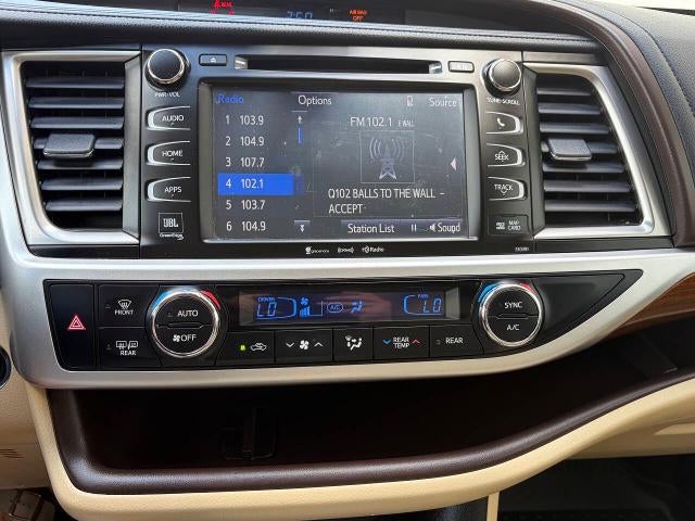 2019 Toyota Highlander Limited Platinum